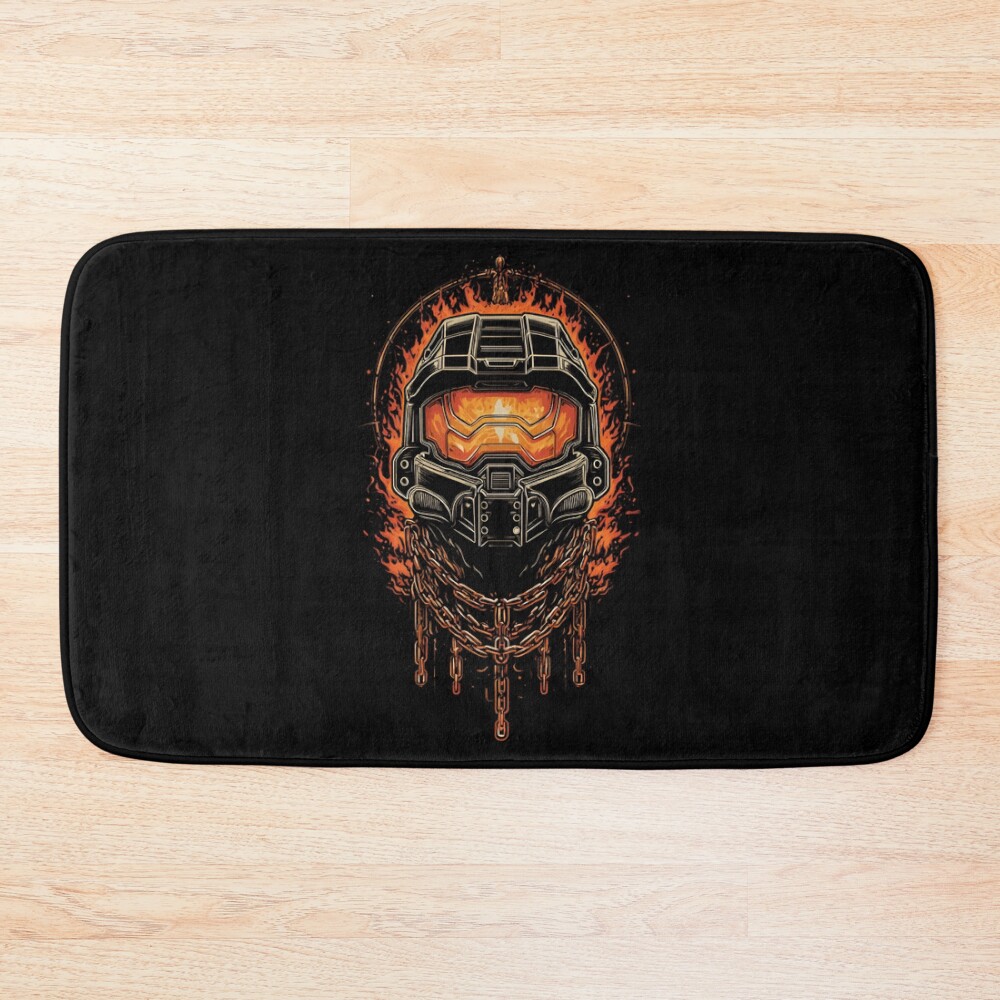 Chained Spartan Bath Mat