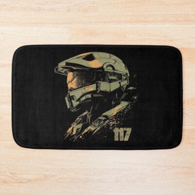 Master Chief 117 Bath Mat