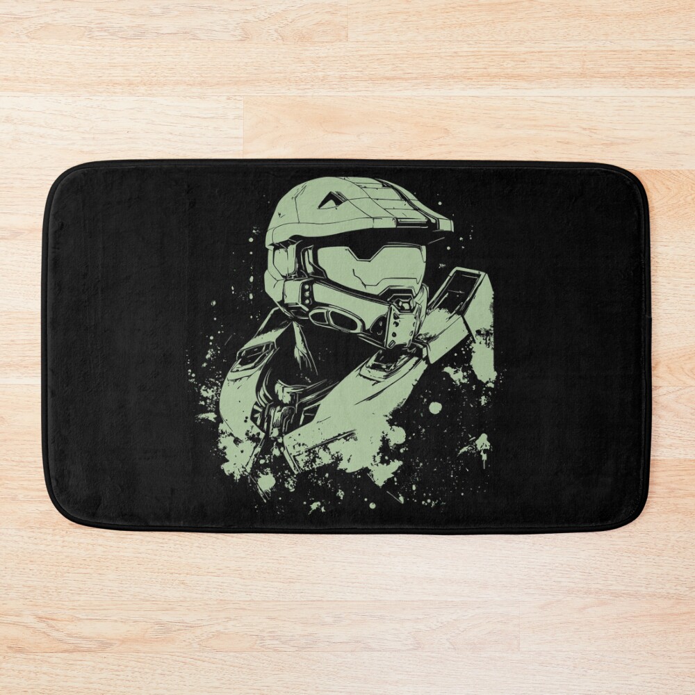 John 117 Powerful Cosmic Champion Bath Mat