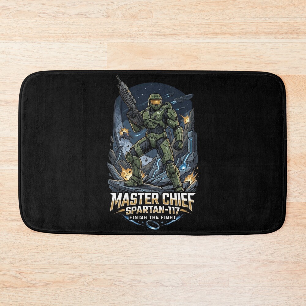 Finish The Fight 117 Bath Mat