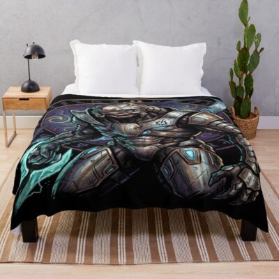 Halo Arbiter Thel Vadam Fleet Master Throw Blanket