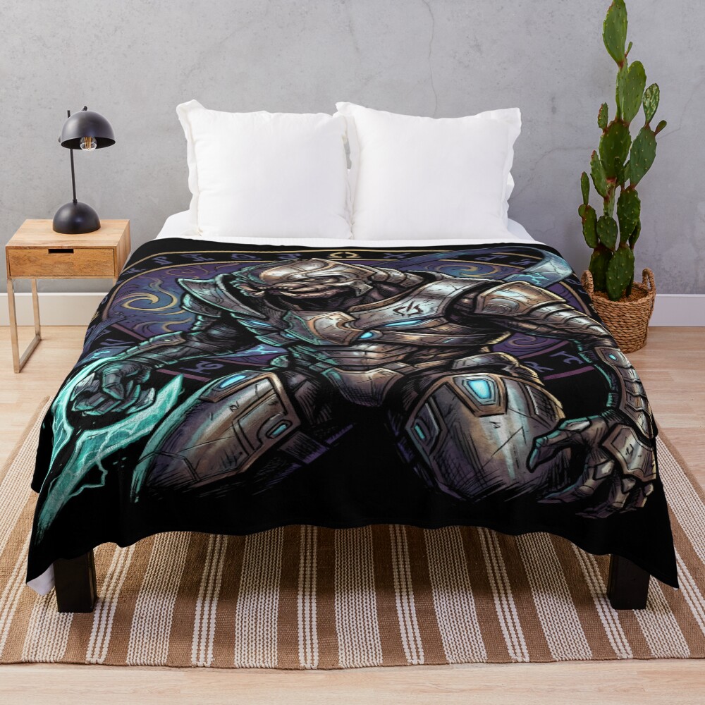 Halo Arbiter Thel Vadam Fleet Master Throw Blanket