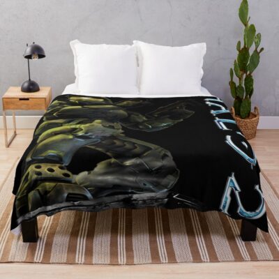 Halo 2 Epic Battle Hero Throw Blanket