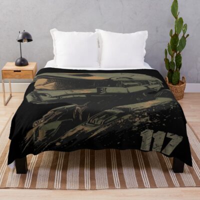 Masters Chiefs 117 Grungy Throw Blanket