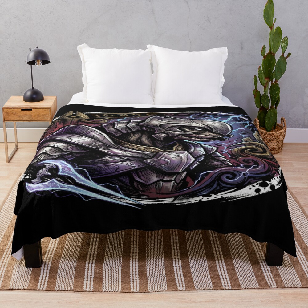 Halo Arbiter Ripa Moramee Or Thel Vadam Icon Throw Blanket