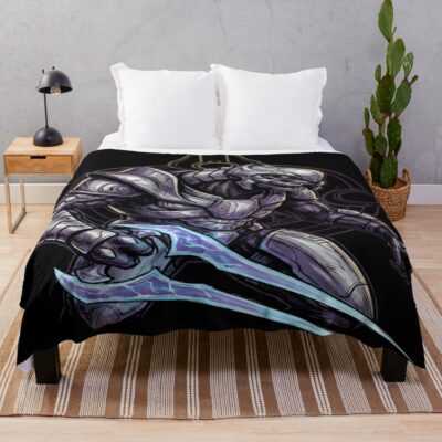 Halo The Arbiter Sangheili Honor And Redemption Throw Blanket
