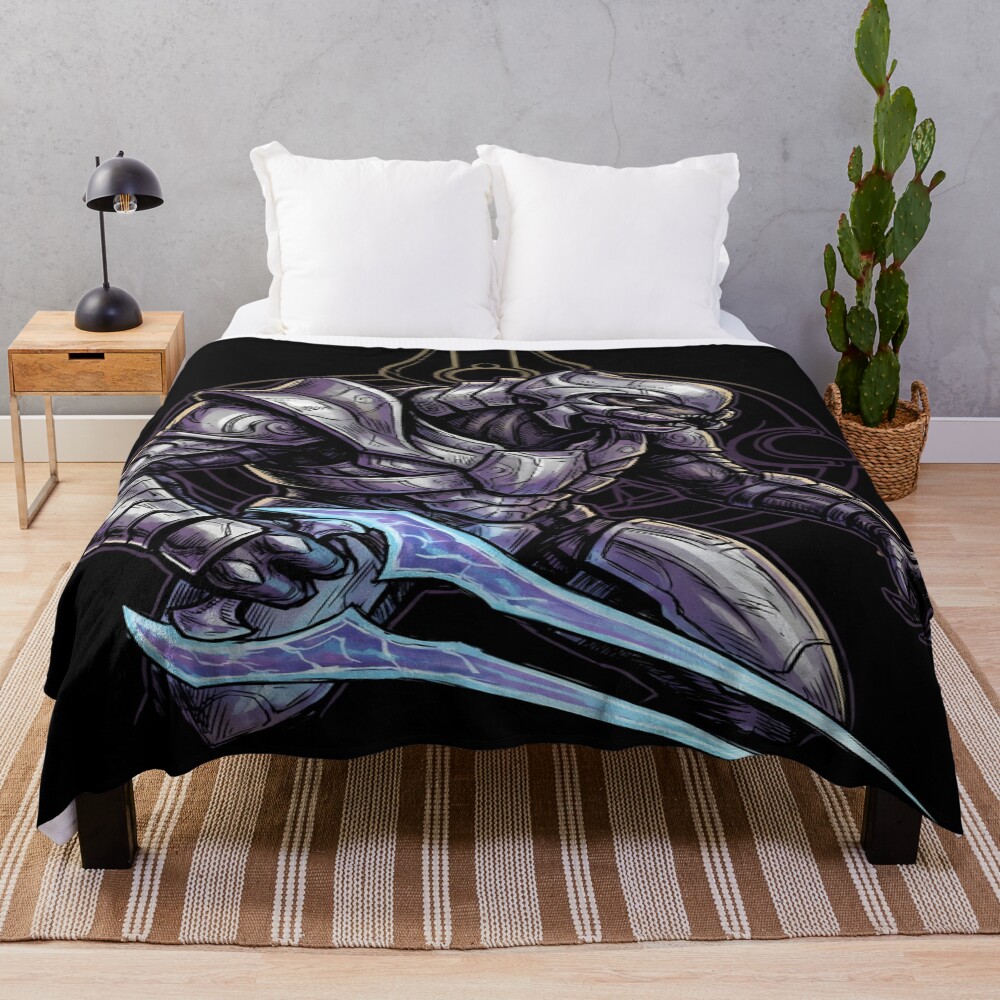 Halo The Arbiter Sangheili Honor And Redemption Throw Blanket