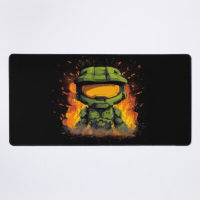 Cute Master Chief Mouse Pad