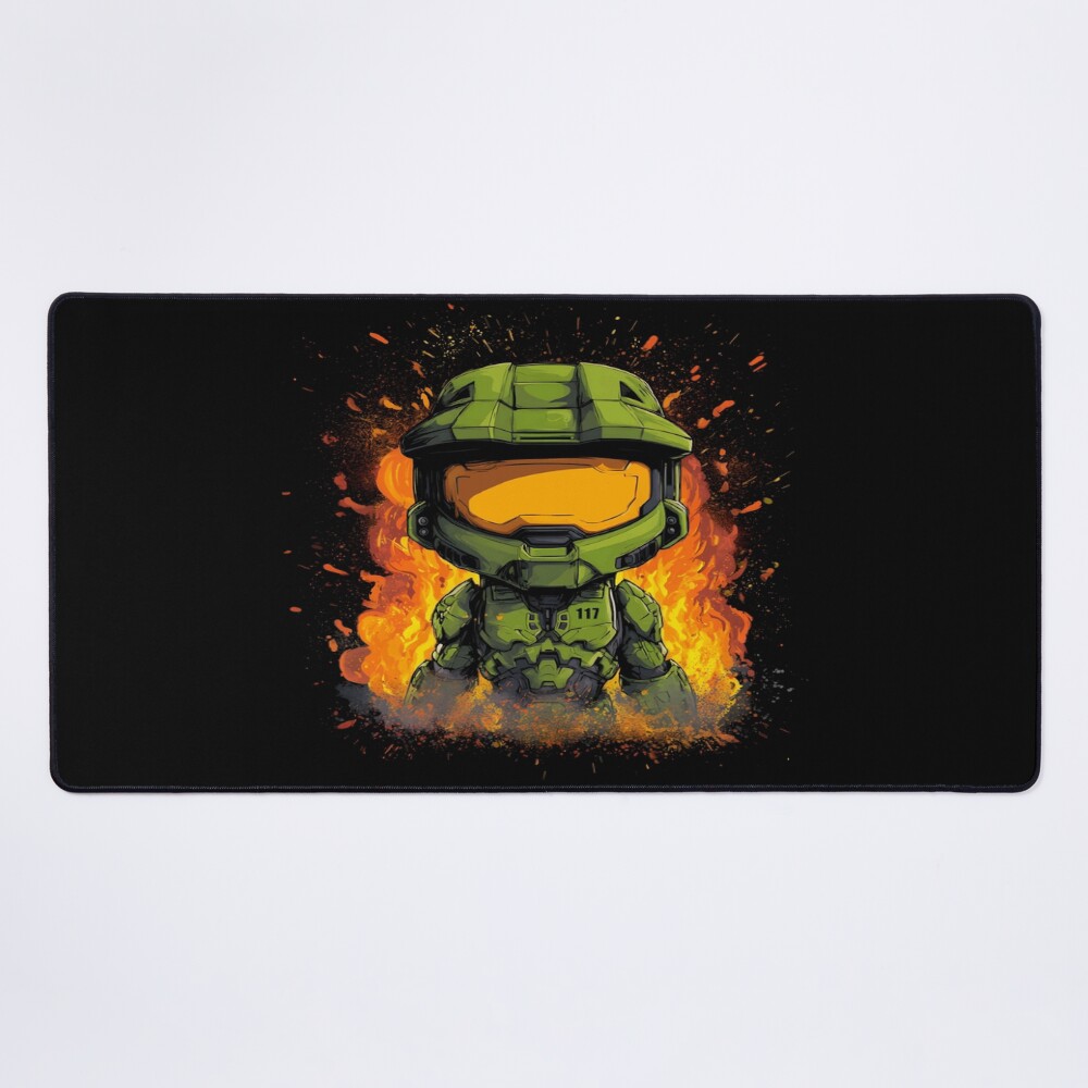 Cute Master Chief Mouse Pad