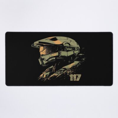 Master Chief 117 Mouse Pad