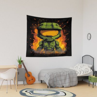 Cute Master Chief Tapestry