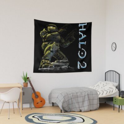 Halo 2 Epic Battle Hero Tapestry