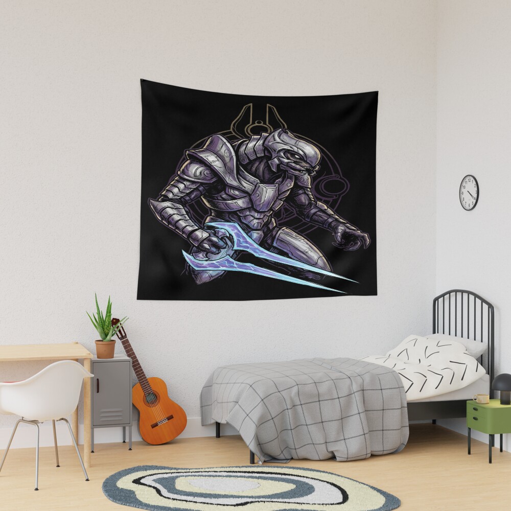 Halo The Arbiter Sangheili Honor And Redemption Tapestry