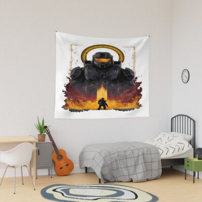 Halo T Shirt Mythic Space Guardian Tapestry