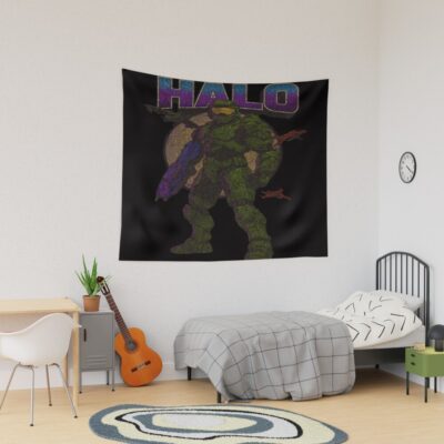 Halo Iconic Military Legend Tapestry
