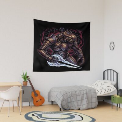 Halo Arbiter Split Jaw Sangheili Honor Tapestry