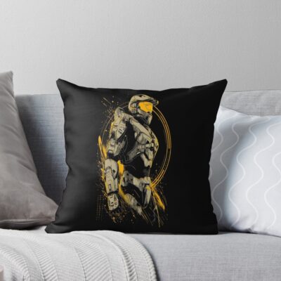 Legendary Spartan Throw Pillow
